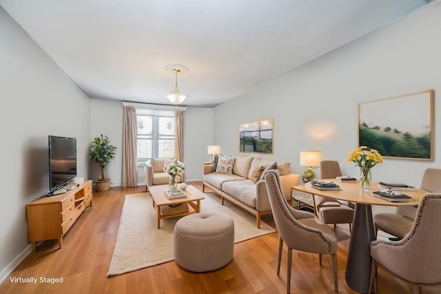 2265 Gerritsen Ave Unit 5C, Brooklyn, NY 11229 - living room with light wood finished floors and baseboards