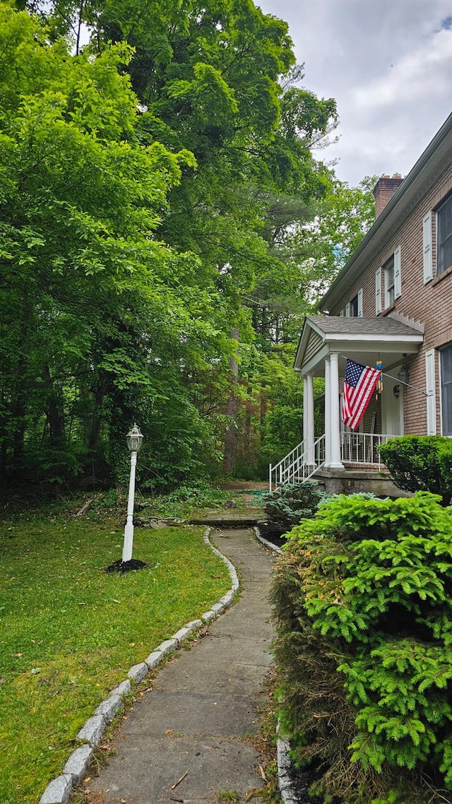 17 Stonegate Dr, Hyde Park, NY 12538 - view of green lawn