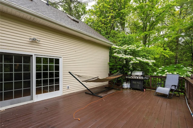 17 Stonegate Dr, Hyde Park, NY 12538 - wooden deck featuring grilling area