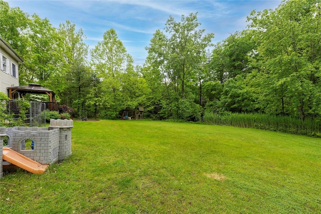 17 Stonegate Dr, Hyde Park, NY 12538 - view of grassy yard featuring a gazebo
