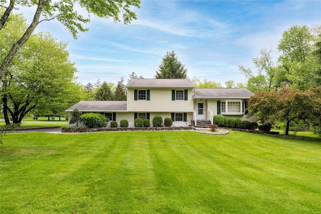 3 Sodano Rd, Hopewell Junction, NY 12533 - tri-level home featuring a front lawn