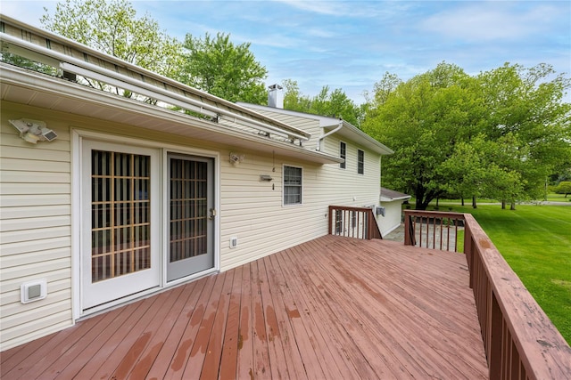 3 Sodano Rd, Hopewell Junction, NY 12533 - deck featuring a yard