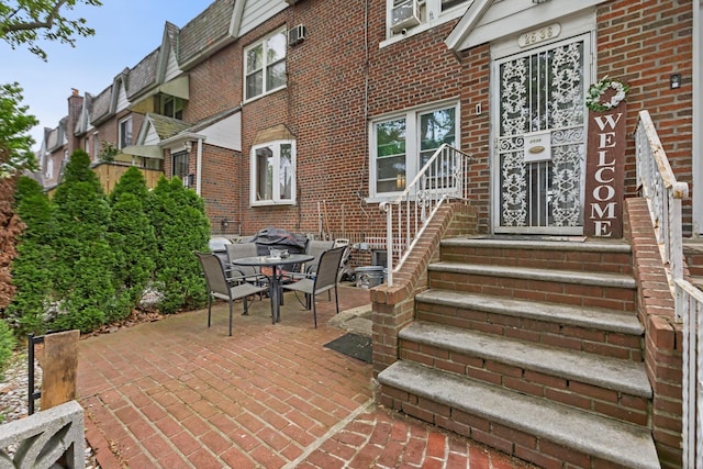 25-36 83rd St, East Elmhurst, NY 11370 - view of patio / terrace featuring entry steps