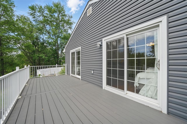 8 Clinton Ct, Monroe, NY 10950 - view of wooden deck