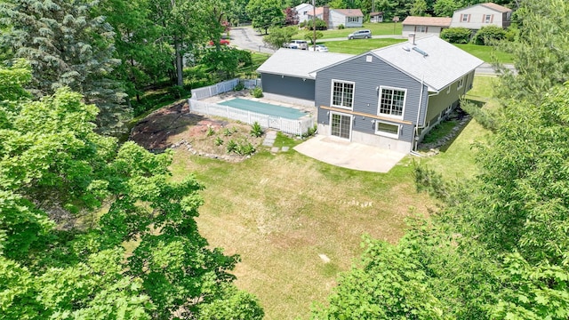 8 Clinton Ct, Monroe, NY 10950 - view from above of property with a tree filled landscape