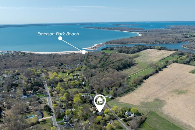 2865 S Harbor Rd, Southold, NY 11971 - bird's eye view of a nearby body of water
