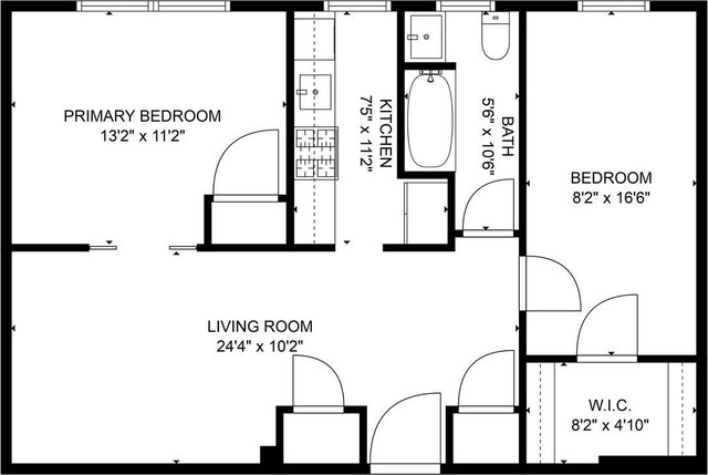 90 Knightsbridge Rd Unit H 1, Great Neck, NY 11021 - floor plan / room layout