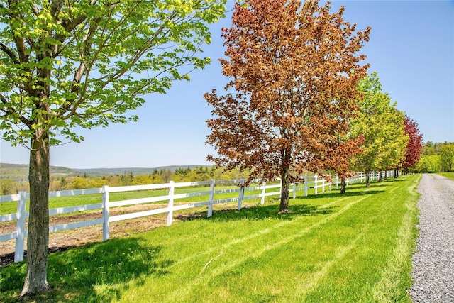 535 Upper Brown Rd, Call Listing Agent, NY 12066 - view of yard featuring a view of countryside