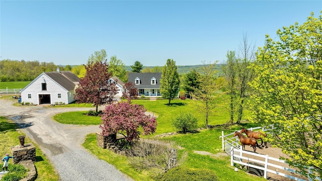 535 Upper Brown Rd, Call Listing Agent, NY 12066 - view of front of home featuring an outbuilding and dirt driveway