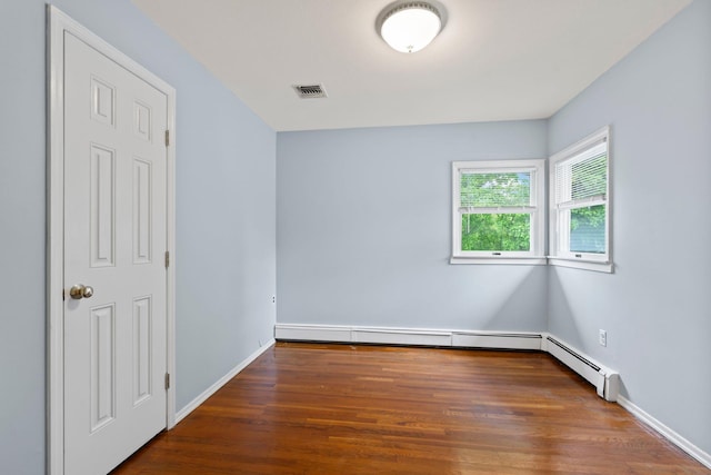 90 Cocks Ln, Locust Valley, NY 11560 - spare room with wood finished floors and baseboards