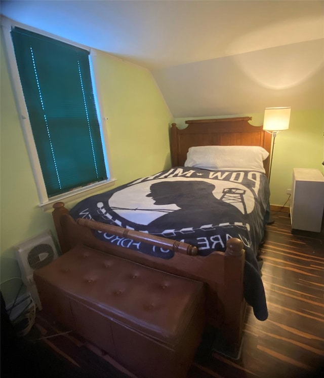 24 Rte 217, Hudson, NY 12534 - bedroom featuring wood finished floors and lofted ceiling