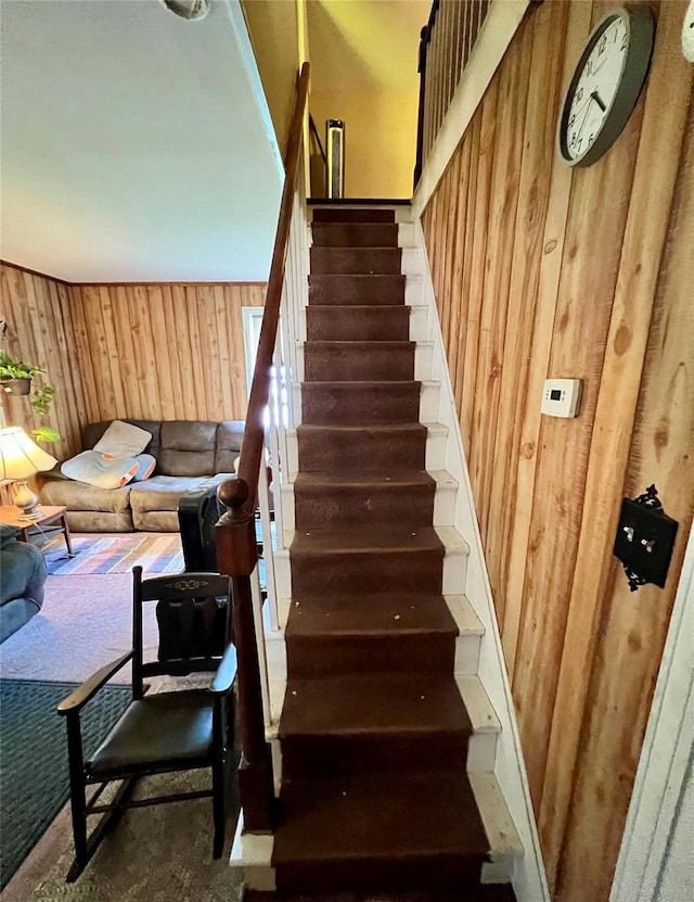 24 Rte 217, Hudson, NY 12534 - stairway with wood walls