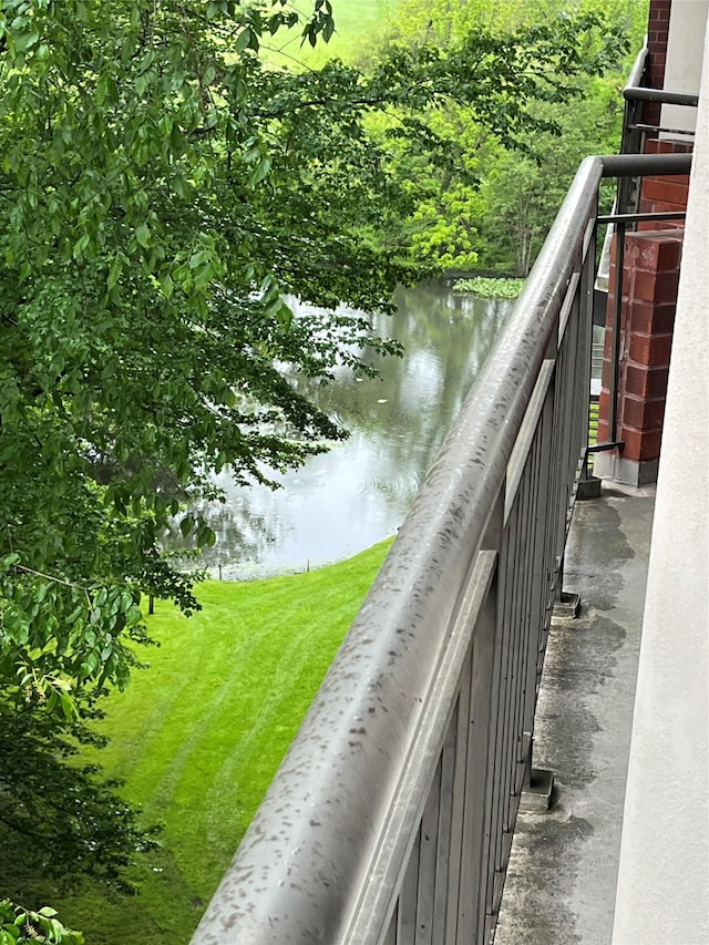 50 E Hartsdale Ave Unit 3S, Hartsdale, NY 10530 - balcony with a water view