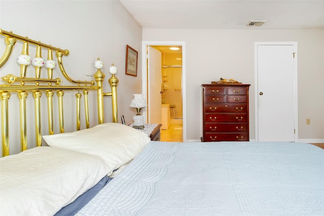 33 Roberts Rd, Wappingers Falls, NY 12590 - bedroom featuring ensuite bath and baseboards