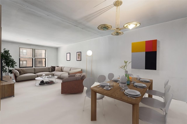 102-30 Queens Blvd Unit 3R, Forest Hills, NY 11375 - living room featuring a chandelier