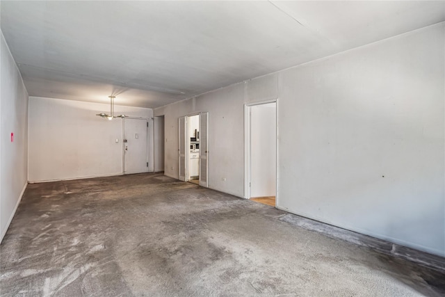 102-30 Queens Blvd Unit 3R, Forest Hills, NY 11375 - unfurnished room with a chandelier