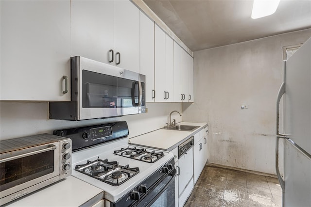 102-30 Queens Blvd Unit 3R, Forest Hills, NY 11375 - kitchen with white appliances, white cabinets, and light countertops