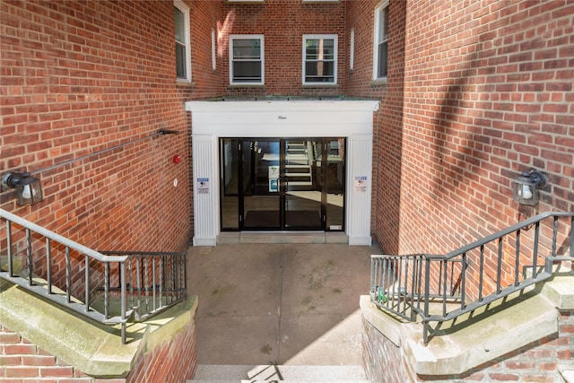 1 Hawley Ter Unit 5E, Yonkers, NY 10701 - property entrance featuring brick siding