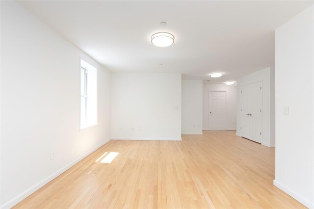 1 Hawley Ter Unit 5E, Yonkers, NY 10701 - unfurnished room with light wood-style flooring and baseboards