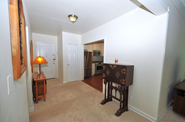 67 Rockledge Rd Unit 2A, Hartsdale, NY 10530 - corridor featuring light colored carpet and baseboards