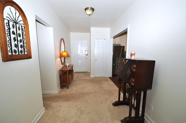 67 Rockledge Rd Unit 2A, Hartsdale, NY 10530 - hallway featuring light colored carpet and baseboards