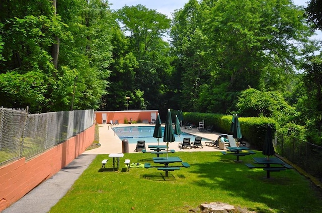 67 Rockledge Rd Unit 2A, Hartsdale, NY 10530 - view of pool with a patio area