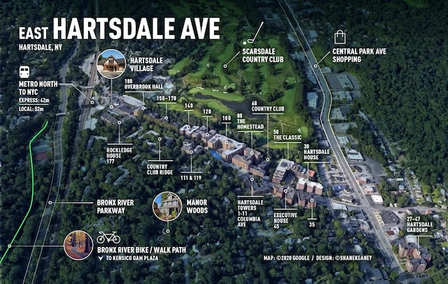 67 Rockledge Rd Unit 2A, Hartsdale, NY 10530 - map / location