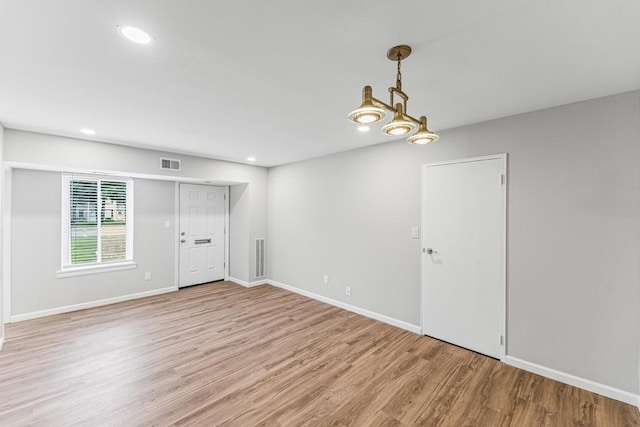 9 Sierra Ct Unit 0, Coram, NY 11727 - foyer entrance with light wood-style flooring, recessed lighting, and baseboards