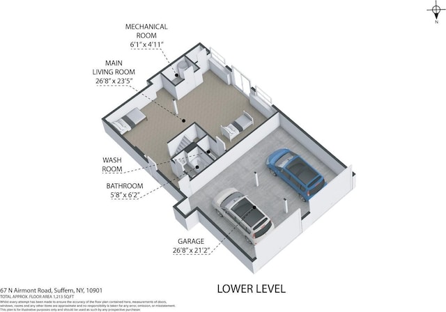 67 N Airmont Rd, Suffern, NY 10901 - floor plan / room layout