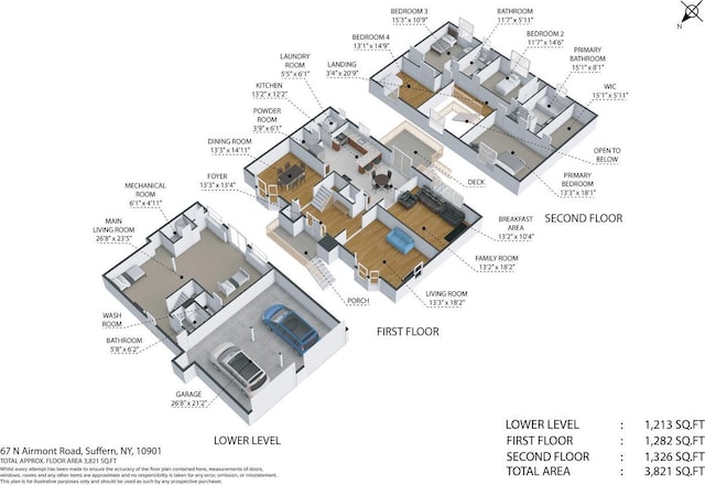 67 N Airmont Rd, Suffern, NY 10901 - home floor plan