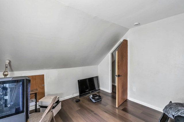 17 Lexington Rd, Shirley, NY 11967 - home office with wood finished floors, lofted ceiling, and baseboards