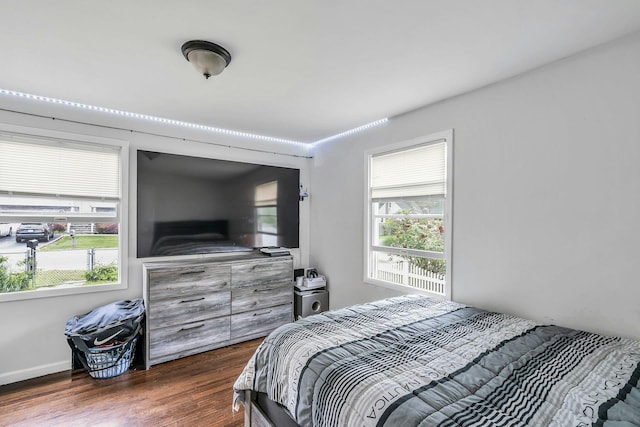 17 Lexington Rd, Shirley, NY 11967 - bedroom with dark wood-style flooring
