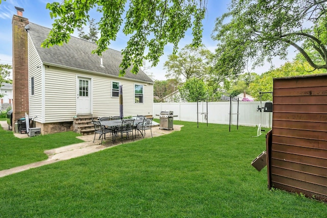 17 Lexington Rd, Shirley, NY 11967 - view of yard with entry steps and a patio