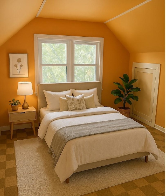 21 Patricia Ave, Fishkill, NY 12524 - bedroom featuring lofted ceiling, multiple windows, and baseboards