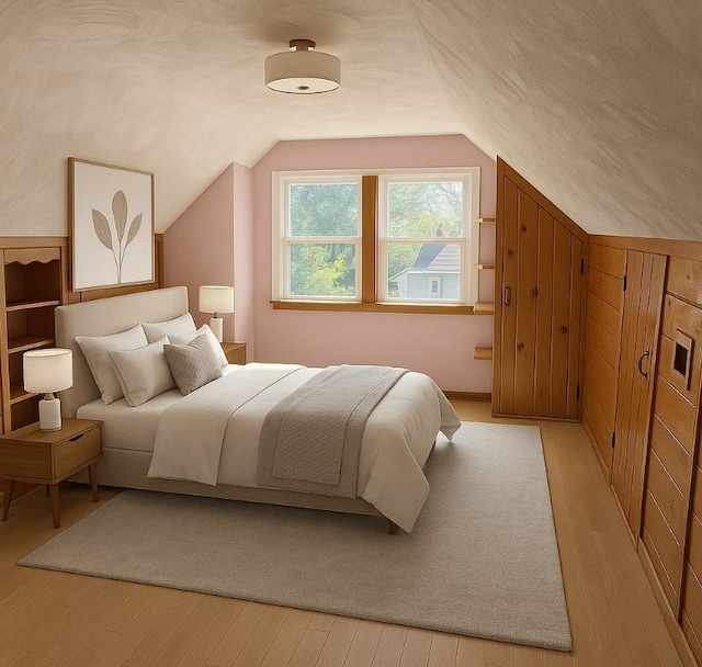 21 Patricia Ave, Fishkill, NY 12524 - bedroom featuring light wood finished floors and lofted ceiling