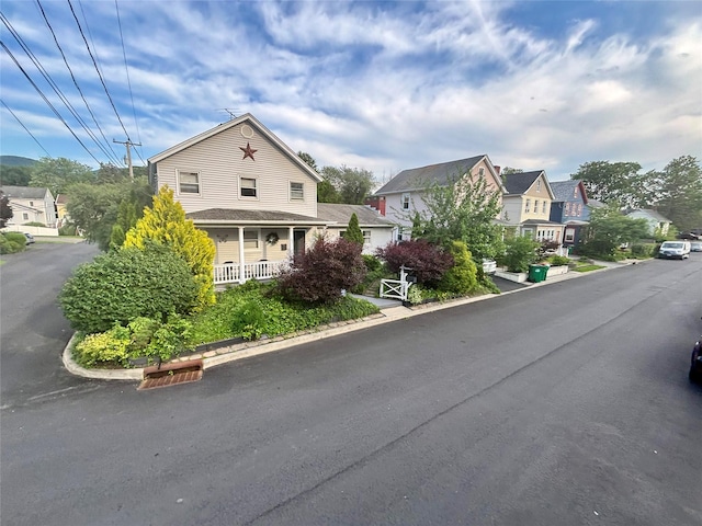 49 N Chestnut St, Beacon, NY 12508 - view of asphalt street with a residential view and curbs