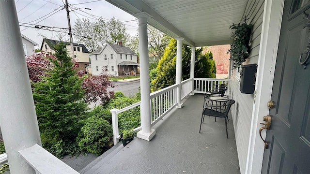 49 N Chestnut St, Beacon, NY 12508 - view of covered porch