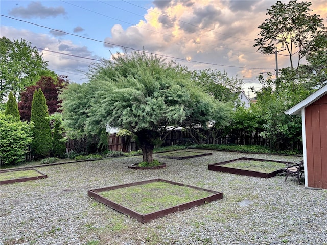 49 N Chestnut St, Beacon, NY 12508 - fenced backyard featuring a vegetable garden