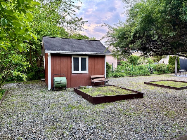 49 N Chestnut St, Beacon, NY 12508 - view of shed with a garden