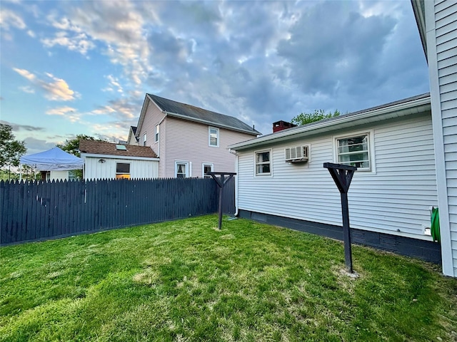 49 N Chestnut St, Beacon, NY 12508 - view of yard featuring a wall mounted AC