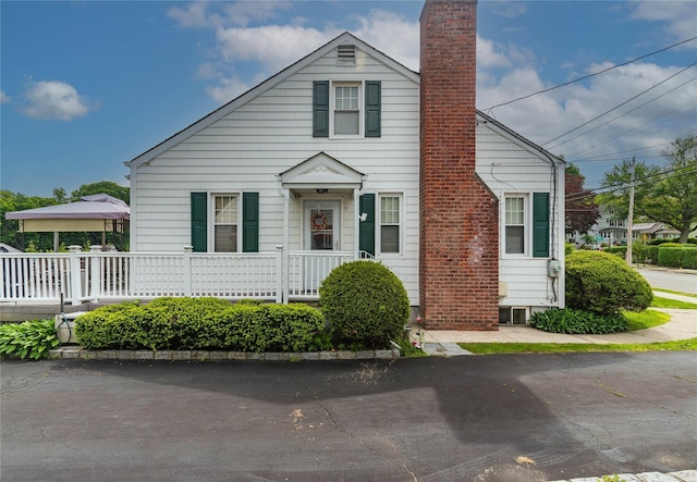 964 Pemart Ave, Peekskill, NY 10566 - view of front of property featuring a chimney