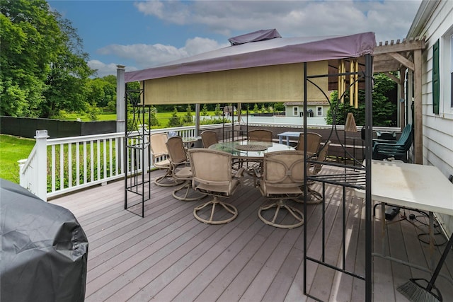 964 Pemart Ave, Peekskill, NY 10566 - deck featuring outdoor dining space