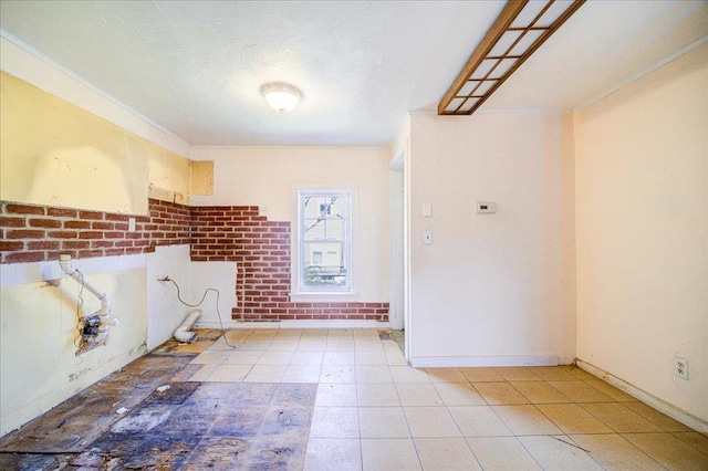 239-241 Hurleyville Main St, Hurleyville, NY 12747 - interior space featuring ornamental molding, baseboards, and light tile patterned floors