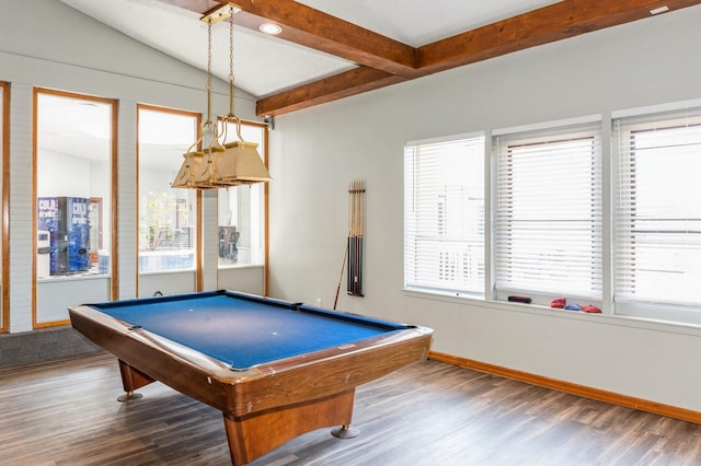 17 Cheyenne Ct Unit C17, Coram, NY 11727 - recreation room featuring wood finished floors, plenty of natural light, and billiards table