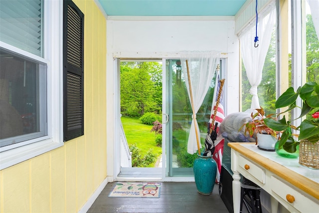 136 Foggintown Rd, Brewster, NY 10509 - entryway featuring hardwood / wood-style flooring