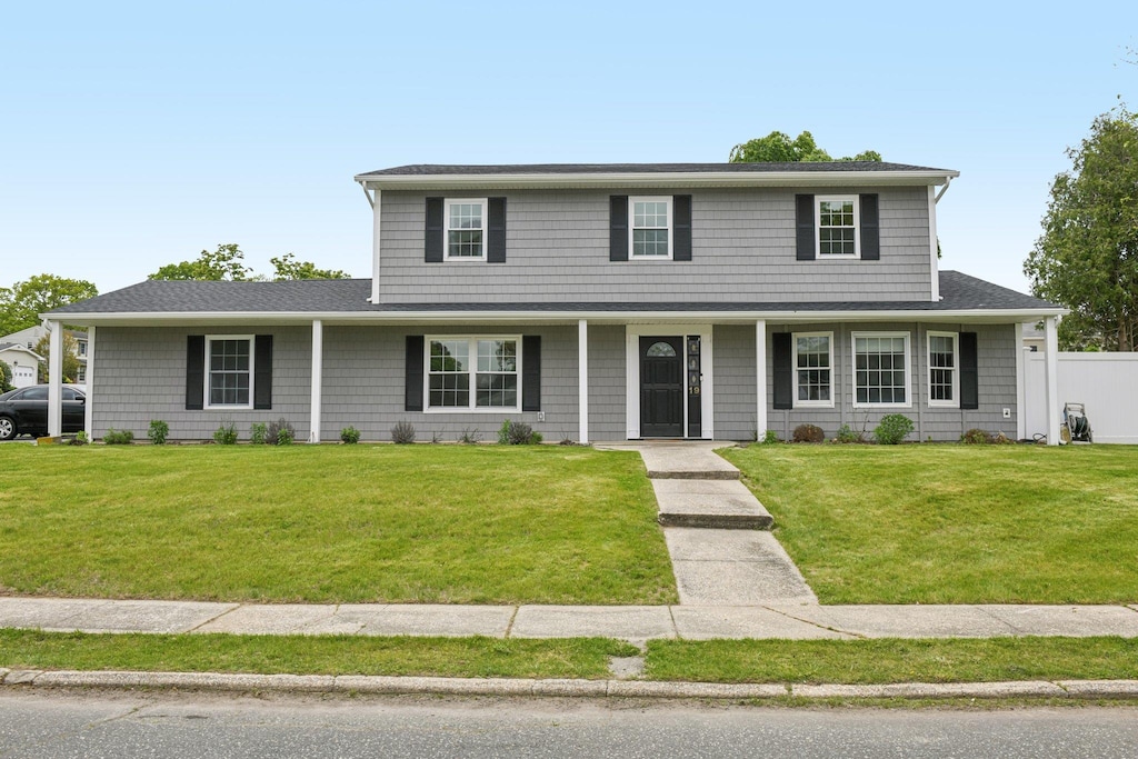 19 Colmar Ave, Lake Grove, NY 11755 - view of front facade