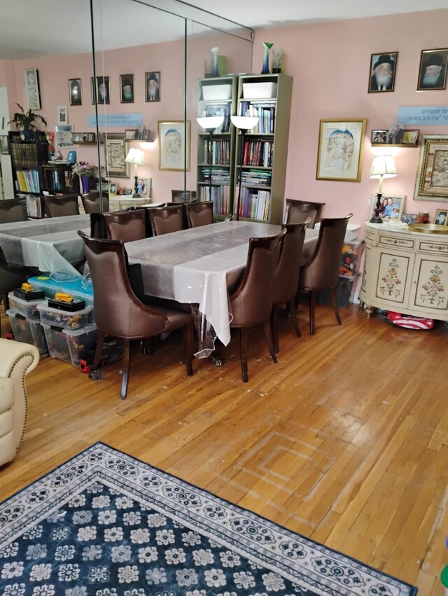 284 Central Ave Unit D-6, Lawrence, NY 11559 - dining room with hardwood / wood-style flooring