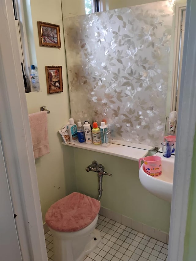 284 Central Ave Unit D-6, Lawrence, NY 11559 - bathroom with tile patterned floors and toilet