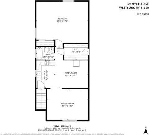 69 Myrtle Ave, Westbury, NY 11590 - home floor plan