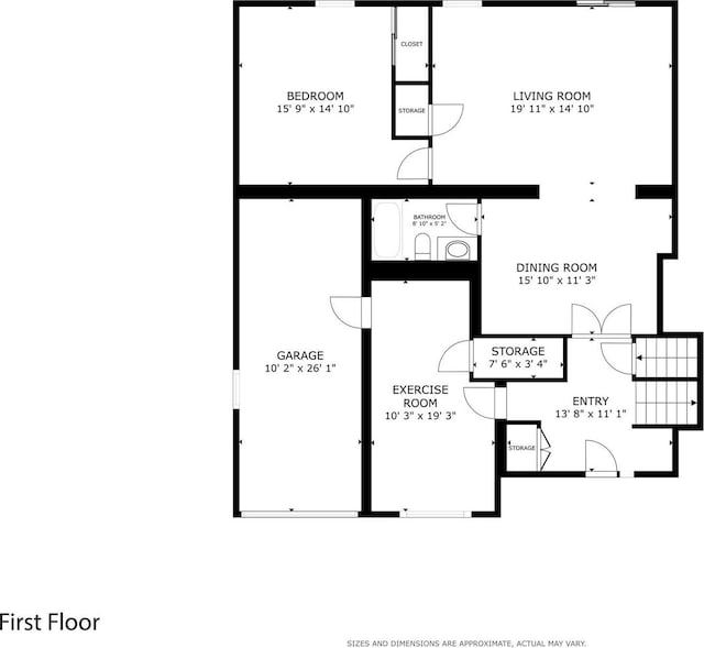 floor plan / room layout